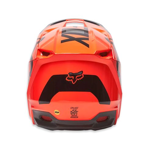 CASCO FOX V1 LUX NARANJA