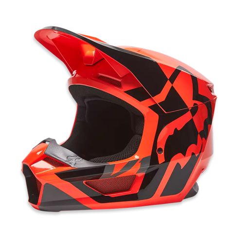 CASCO FOX V1 LUX NARANJA