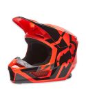 CASCO FOX V1 LUX NARANJA